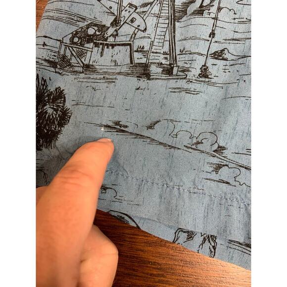 Harley Davidson All Over Print Button Down Men 2XL Route 66 Biker Motorcycle - Picture 9 of 11